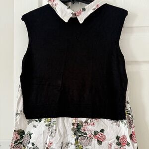 Sleeveless sweater, black, size M, NY&Company